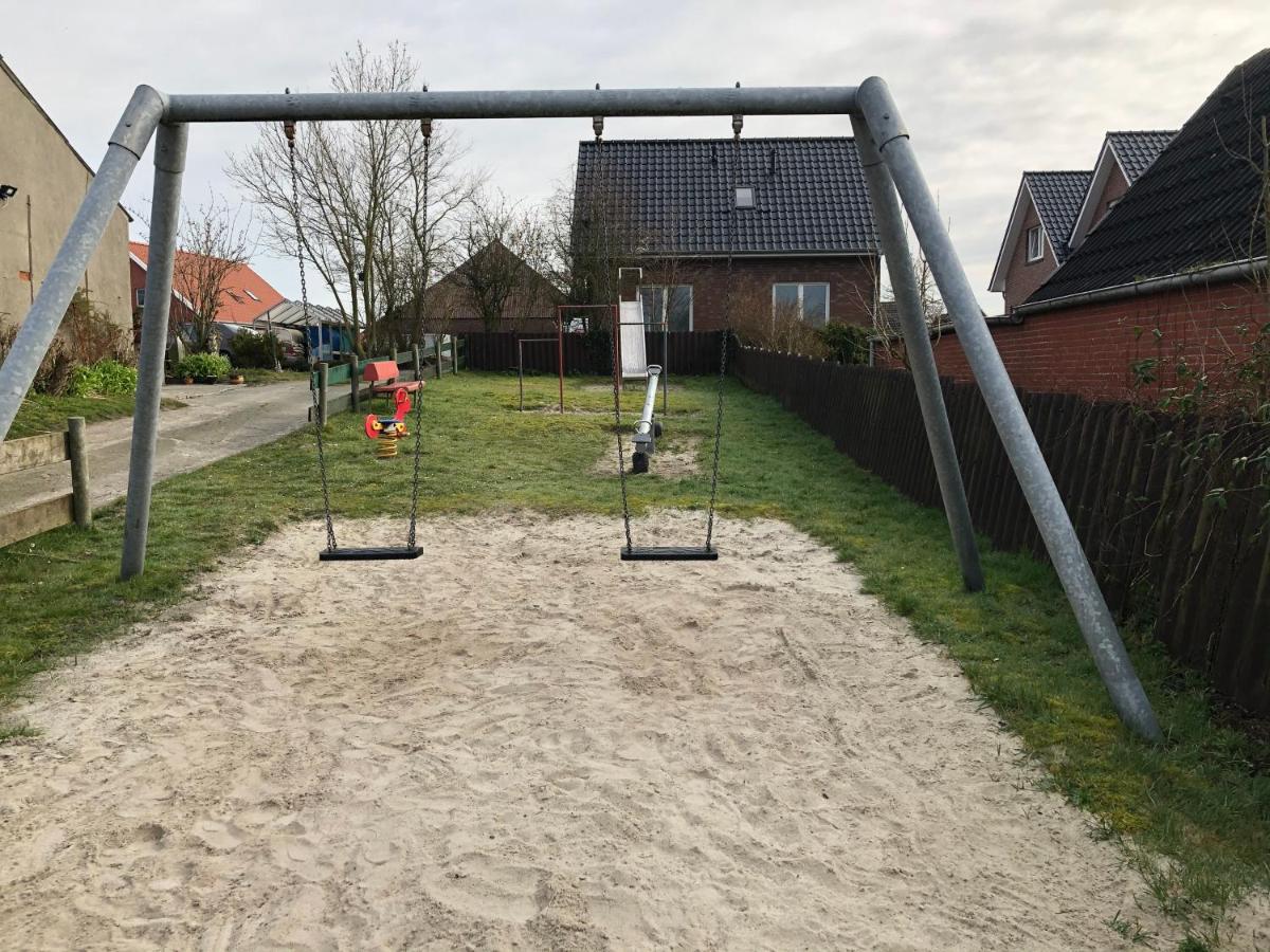 Haus Nordseeliebe Mit Aussensauna, Outdoor Dusche Und Wallbox Dornum Exterior foto
